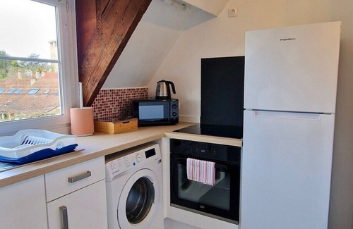 Saint-Julien Apartment | Peaceful Retreat with Ocean Views in the Heights of Caen