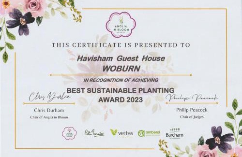 Woburn Bed & Breakfast | Havisham House: Guest Rated 10/10, Pet Friendly Stay