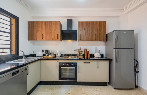 Hivernage Apartment | Havre de Paix - High standing duplex with swimming pool - MARRAKECH city center