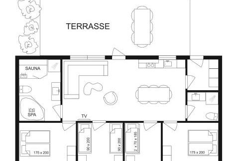 Lonstrup Apartment | Discover Havrevang: 4-Star Getaway with Hot Tub & Kitchen