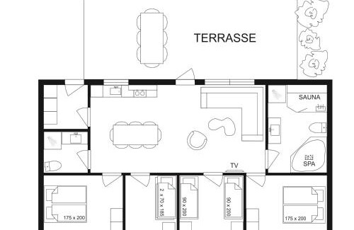 Lonstrup Apartment | Discover Havrevang: 4-Star Getaway with Hot Tub & Kitchen