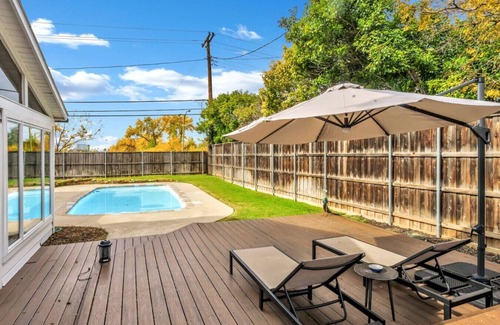 Northwest Dallas House | Relaxing Retreat with Pool, Firepit & Gaming Fun
