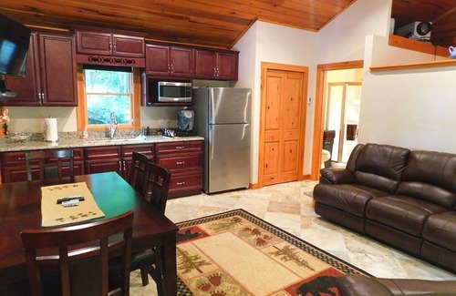 Bastian House | Tranquil Hawk's Nest Retreat with Trails to Waterfall