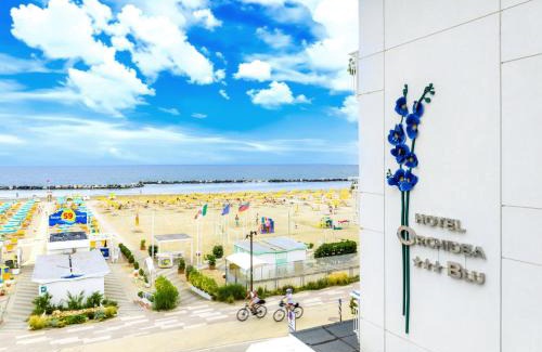Torre Pedrera Hotel | Cozy Hb Hotels Orchidea Blu: Oceanfront with Private Beach