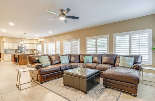 Ray Ranch Estates House | Relaxing Chandler Retreat with Heated Pool & Fire Pit
