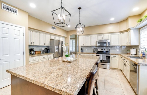 Ray Ranch Estates House | Relaxing Chandler Retreat with Heated Pool & Fire Pit