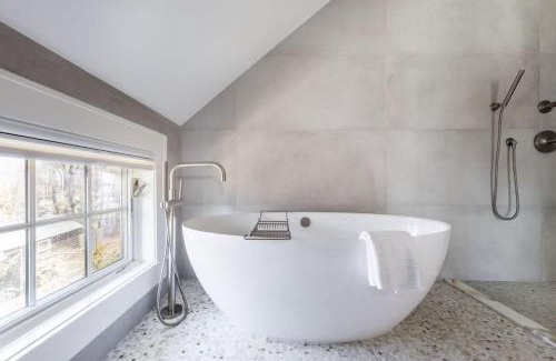 Sag Harbor House | Relaxing Retreat with Heated Pool & Grill at Breakwater