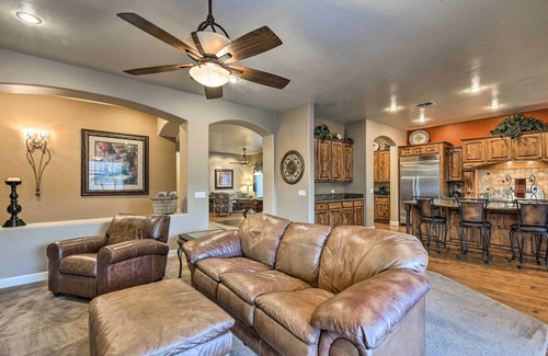Power Ranch House | Top-Rated Gilbert Home with Heated Pool and Putting Green