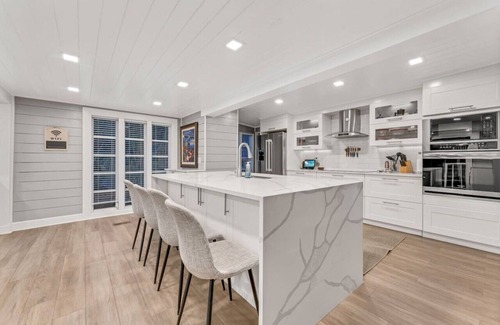 Merritt Island House | Oceanfront Oasis with Heated Pool & Firepit Near Beach