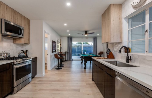 Village Grove House | Unwind with Heated Pool, Spa & Game Room Fun Awaits!