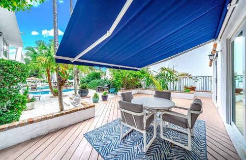 Seven Isles House | Heated Pool & Waterfront! Las Olas+Walk To Beach!