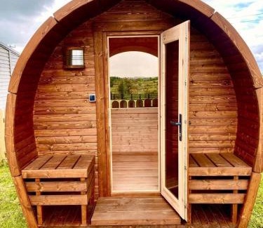 Knock House | Child-Friendly Retreat: Heather Cottage and Shepherds Hut