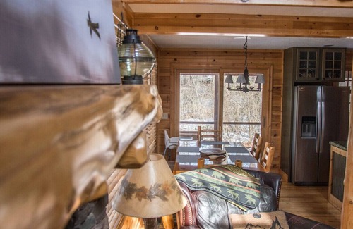 Saugatuck Cabin | Top-Rated Kingfisher Cove Cabin with Pool & Ocean Views