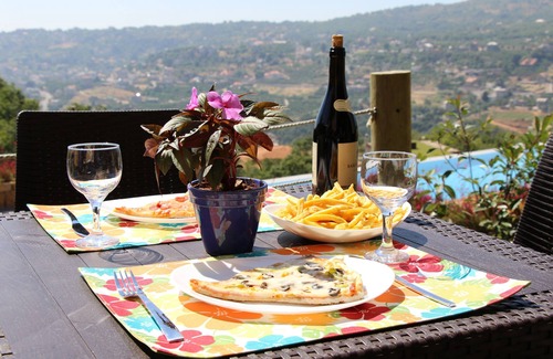 Kfardebian Ski Chalet | Charming Duplex with 2 Gardens and Pool in Redrock Faqra