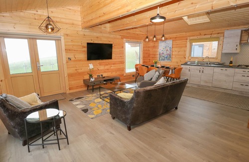 Bacup Cottage | Experience HEIGHT END FARM LOG CABIN with Hot Tub & Spa