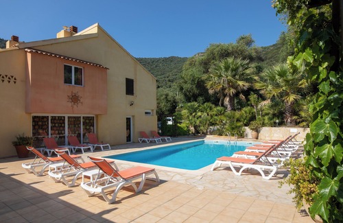Cargese Apartment | Beachside Retreat: Hélios1 with Pool, Ocean Views & More