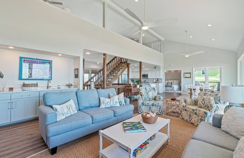 South Ponte Vedra Beach House | Hello Beach! 4 Bedroom + Loft Oceanfront with Large Deck - Stā Vacation Rentals