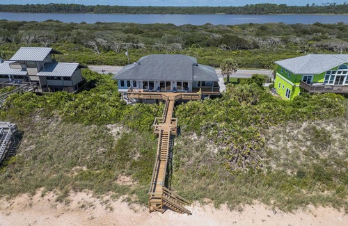 South Ponte Vedra Beach House | Hello Beach! Oceanfront/Large Deck/Private Beach Access-Stā Vacation Rentals