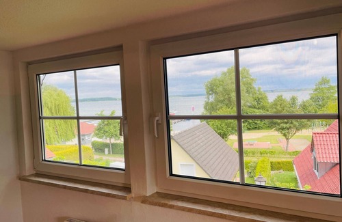 Muritz Apartment | Unforgettable Lake View at Herberge Seensucht in Jabelscher