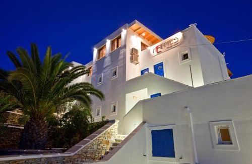 Ios House | Relax at Hermes-Ios Rooms with Pool & Ocean Views
