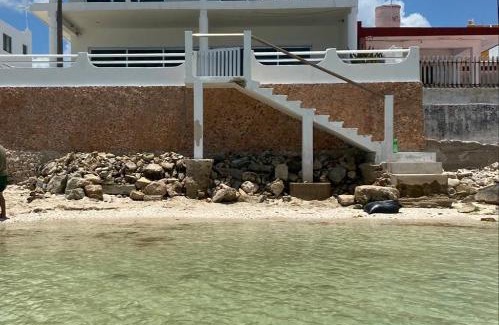 Chelem House | Beachfront Bliss: Your Ocean View Retreat Awaits