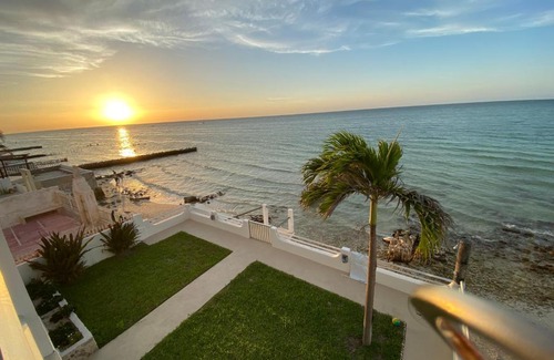 Chelem House | Beachfront Bliss: Your Ocean View Retreat Awaits