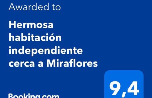 Magdalena del Mar House | Cozy Independent Room Near Miraflores - Rated 10/10!