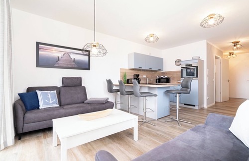 Neustadt in Holstein Apartment | Welcome to the Oceanfront 3-Room Getaway "meerz" - Rated 10/10