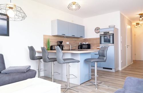 Neustadt in Holstein Apartment | Welcome to the Oceanfront 3-Room Getaway "meerz" - Rated 10/10