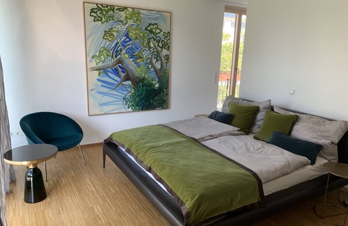 Stetten Apartment | Inviting Wheelchair Accessible Apartment with Pool & Spa