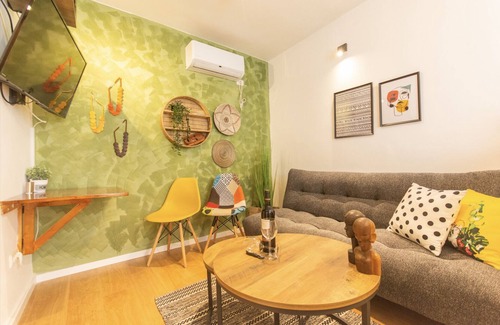 Herzliya Apartment | Family-Friendly Herzliya Center Green Studio with Kitchen