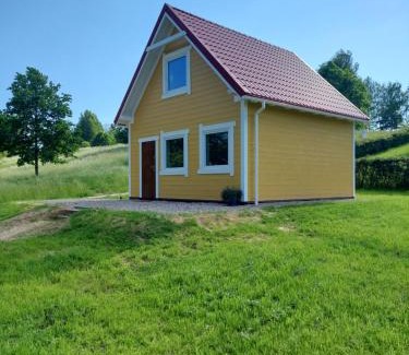 gmina Srokowo House | Hexagon Honey House: Beachfront Retreat with Scenic Lake