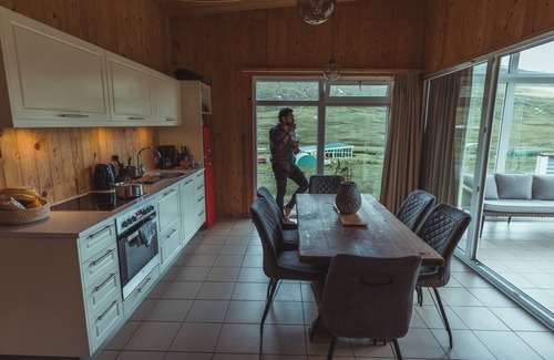 Olafsfjordur Cottage | Cozy Mountain Cottage with Indoor Hot Tub & Pool Access