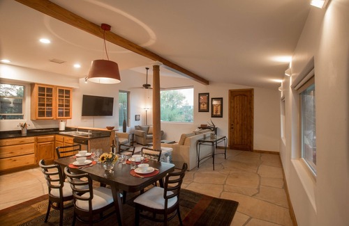 Desert View Village House | Desert Retreat: Custom Home with Scenic Views & Great Amenities