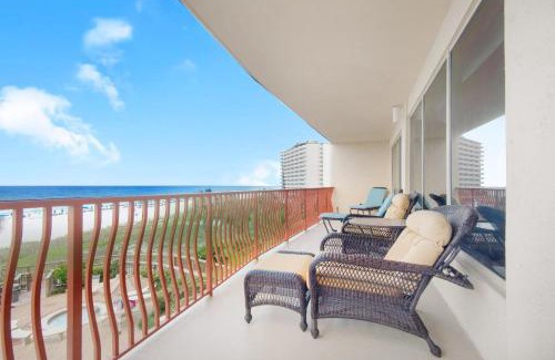 Gulf Lagoon Beach Apartment | Oceanfront Hidden Dunes 304 with Pool & Top Guest Rating