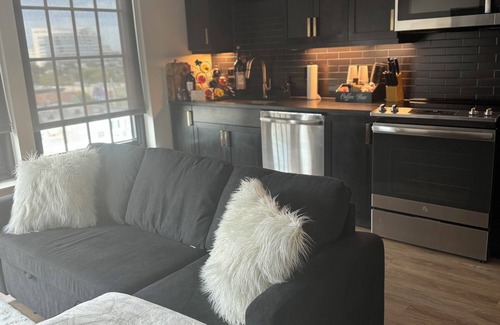 Deep Ellum Apartment | Hidden gem in deep Ellum with a city view