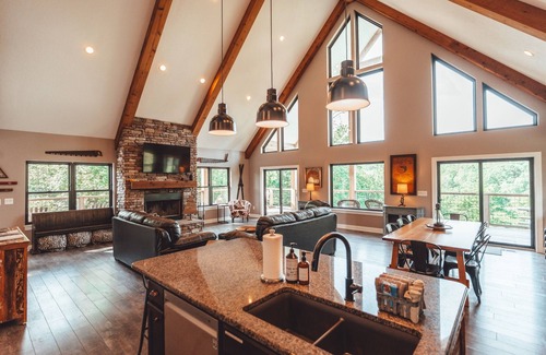 Rockbridge Cabin | Explore Hidden Meadows: Nature Trails & Game Room Fun