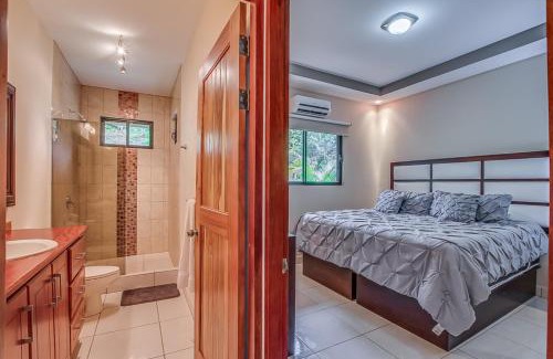 Nosara Villa | Discover Hidden Palms: Ocean View with Hot Tub & Pool