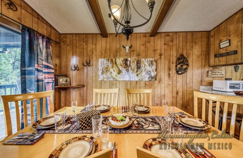 Ruidoso Cabin | Discover 'Secret Goldmine!' With Hot Tub & Pet-Friendly Stays
