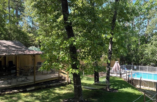 Montgomery House | Escape to a Private Pool Retreat in a Wooded Haven