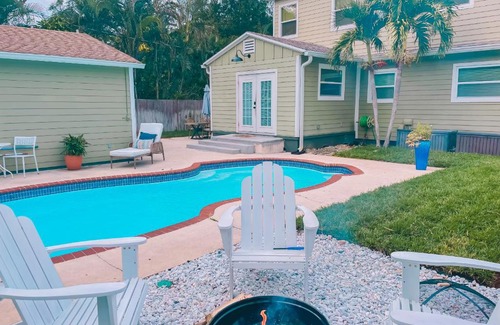 Gulfport Other | Inviting Hideout by the Sea with Pool & Pet-Friendly Yard