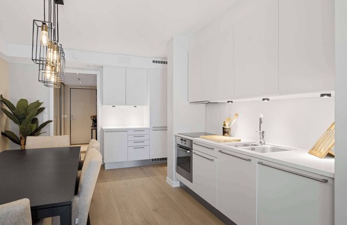 Tjuvholmen Apartment | High-End l Balcony l Rooftop l Self Check-In