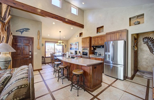 Moab South Valley House | Indulgent Southwest Retreat with Spa, Pool & Hot Tub