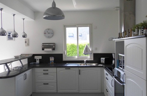 Plouneour-Brignogan-Plages House | Elegant Villa Steps from the Beach with Indoor Heated Pool