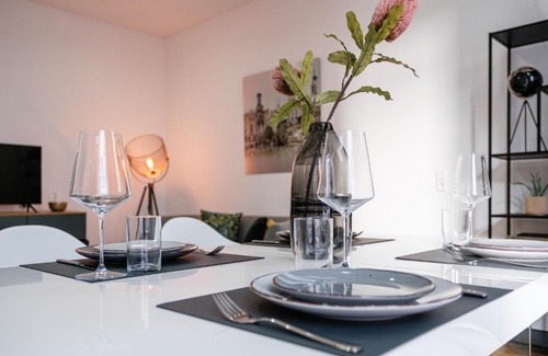 Mitte Apartment | Modern High Loft I Centrally Located with Family Amenities