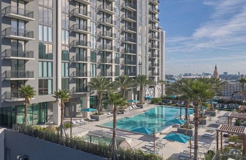 Riverwalk Fort Lauderdale Apartment | Elevated Condo with Balcony Views and Vibrant Night Life