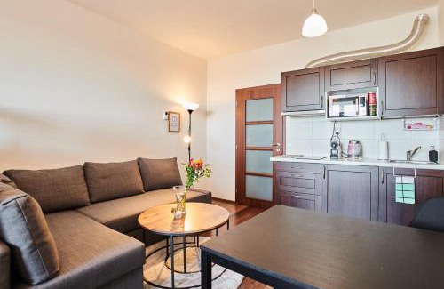 Prague 9 Apartment | High-Sky O2 arena Apartment with garage parking and AC