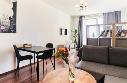 Prague 9 Apartment | High-Sky O2 arena Apartment with garage parking and AC