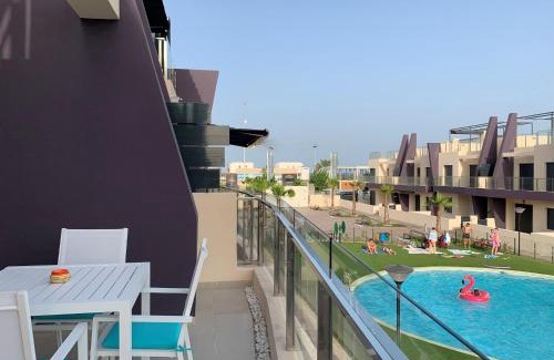 Pilar de la Horadada Apartment | Higuericas Costa 412: Rooftop Pool & Beach Access Awaits