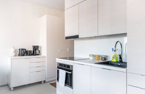 Vantaa Apartment | Pet-Friendly Hiisi Homes Vantaa Kaivoksela with Breakfast